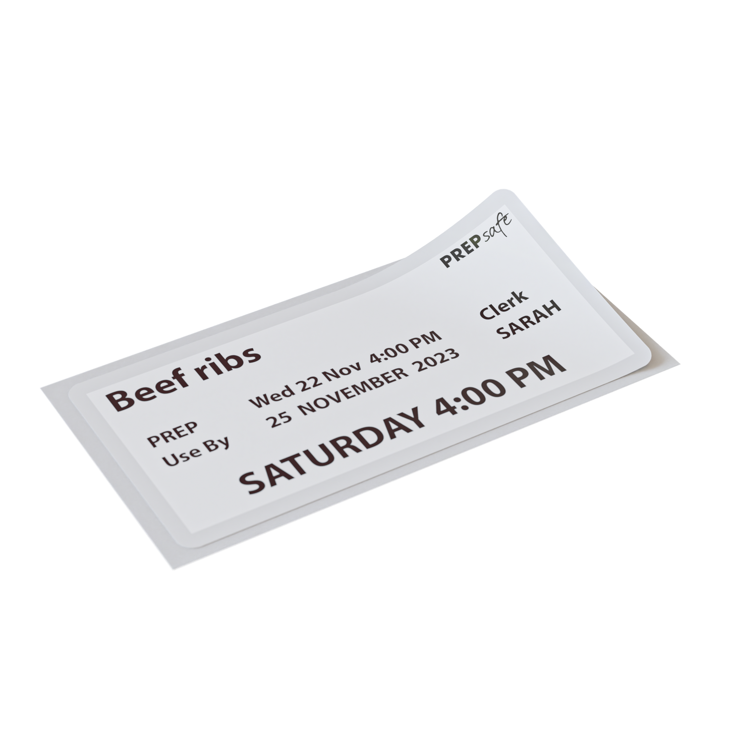 Removable PREPsafe Labels 9000 Box